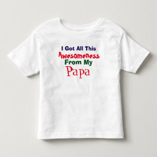 Pour Les Tous Petits Mon T-Shirt Papa M'A Donné Ma Compréhension