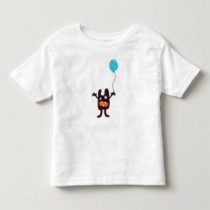 Pour Les Tous Petits Monstre effrayant avec t-shirt garçon de ballon