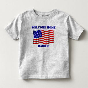 Pour Les Tous Petits Papa à la maison bienvenu ! T-shirt