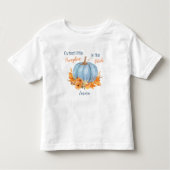Pour Les Tous Petits Petit Citrouille Cutest Nom d'automne T-shirt Todd (Devant)