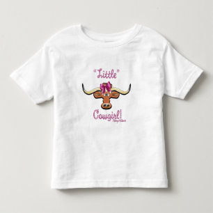 Pour Les Tous Petits Petit Cow-girl, T-Shirt Longhorn Cow