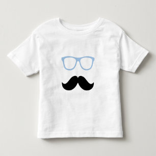 Pour Les Tous Petits Petit Homme moustache et lunettes enfant t-shirt