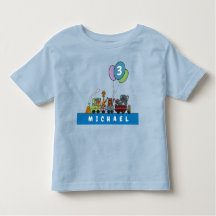 Petit train T-shirt Toddler Anniversaire