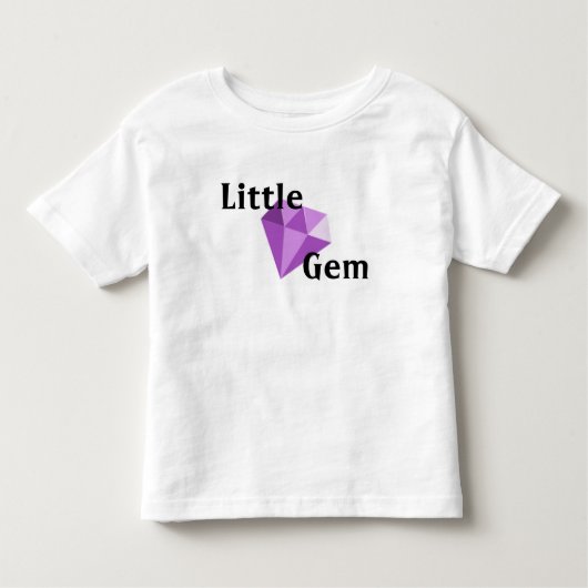 Pour Les Tous Petits Peu de T-shirt pourpre d'enfant en bas âge de (Devant)