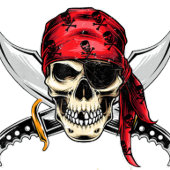 Pour Les Tous Petits Pirate BABY T-shirt