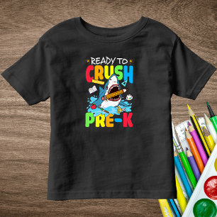 Pour Les Tous Petits Prêt à écraser le T-shirt pré-K