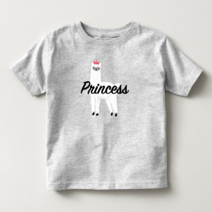 Pour Les Tous Petits Princess Lama Design - T-shirt Baby Fine Jersey