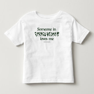 Pour Les Tous Petits "Quelqu'un dans le Vermont m'aime" T-shirt Toddler