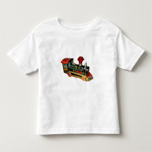POUR LES TOUS PETITS RETRO TOY TRAIN T-SHIRT (Devant)