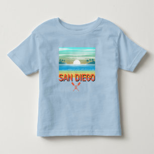Pour Les Tous Petits San Diego Design - T-shirt Jersey fin Toddler