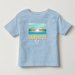 Pour Les Tous Petits San Diego Design - T-shirt Jersey fin Toddler