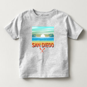 Pour Les Tous Petits San Diego Design - T-shirt Jersey fin Toddler