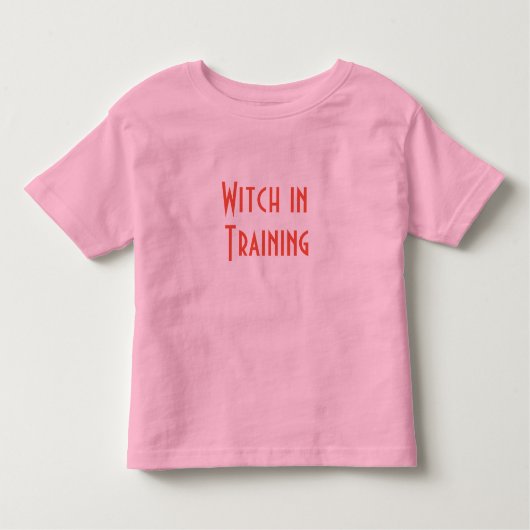 Pour Les Tous Petits Sorcière en formation T-shirt (Devant)