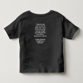 Pour Les Tous Petits T-shirt (Dos)