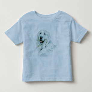 Pour Les Tous Petits T-shirt anglais de golden retriever