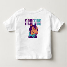 T-shirt Arberor Cartoon Toddler Fine Jersey