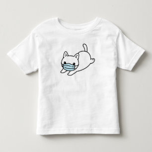 Pour Les Tous Petits T-shirt avec TODDLER EN COTON MASQUE VISAGE