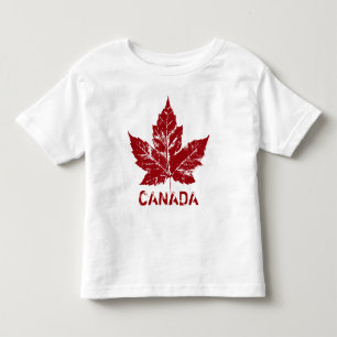 Pour Les Tous Petits T-shirt Baby Canada Rétro Toddler Souvenir Chemise