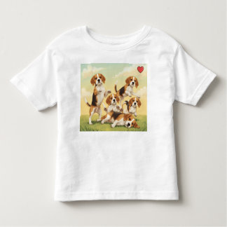 Pour Les Tous Petits T-shirt beagle !