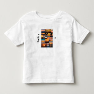 Pour Les Tous Petits T-shirt "Beatiful is life"