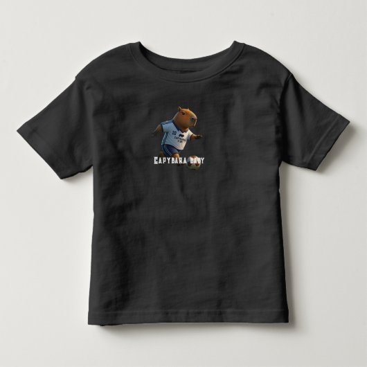 Pour Les Tous Petits T-shirt bébé capybara (Devant)