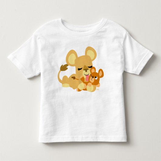Pour Les Tous Petits T-shirt bébé Lion's Bath Bddler (Devant)