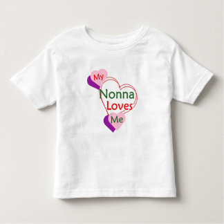 Pour Les Tous Petits T-shirt bébé ou tout-petit 'Nonna m'aime'