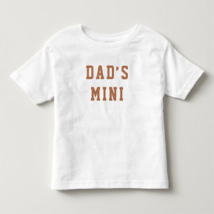 Pour Les Tous Petits T-shirt bébé "Papa’s Mini"