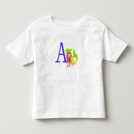Pour Les Tous Petits T-shirt bébé pomme (Devant)