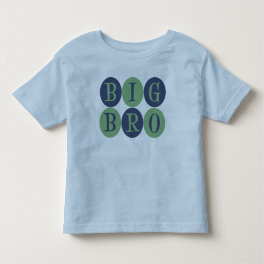Pour Les Tous Petits T-shirt Big Bro (Devant)