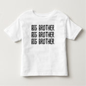 Pour Les Tous Petits T-shirt Big Brother Toddler (Devant)