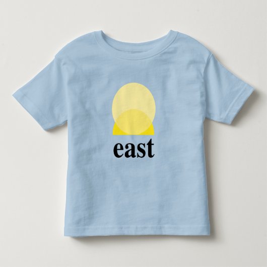 Pour Les Tous Petits T-shirt bleu clair (Devant)