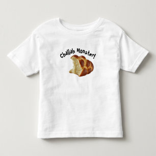 Pour Les Tous Petits T-shirt Challah Monster Shabbat