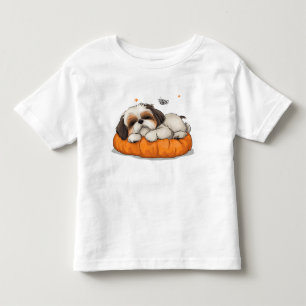Pour Les Tous Petits T-shirt Chih Tzu Sleeping Puppy