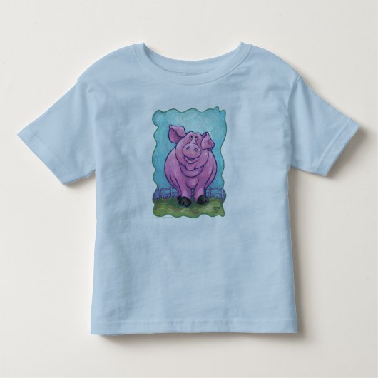 Pour Les Tous Petits T-shirt cochon (Devant)