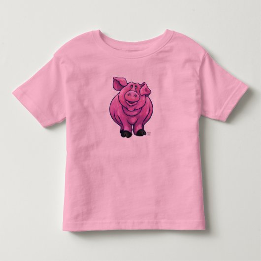 Pour Les Tous Petits T-shirt cochon (Devant)
