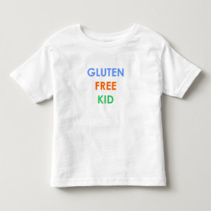 Pour Les Tous Petits T-shirt coeliaque libre d'enfant de gluten
