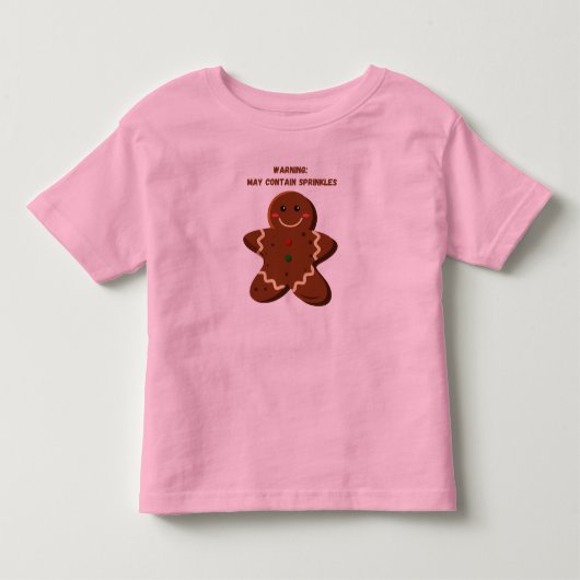Pour Les Tous Petits T-shirt cookie de Noël (Devant)