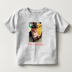 Pour Les Tous Petits T-shirt couleur Wagons couleur 'Fire Island Kid'