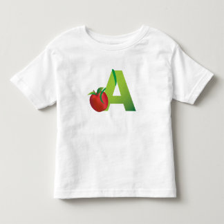 Pour Les Tous Petits T-shirt d'alphabet d'enfant en bas âge
