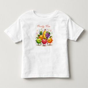 Pour Les Tous Petits T-shirt Dancing Fruits Clipart