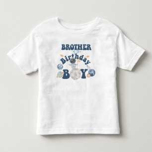 Pour Les Tous Petits T-shirt d'anniversaire dans l'espace - Frère du ga