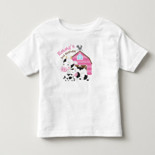 Pour Les Tous Petits T-shirt d'anniversaire de la ferme