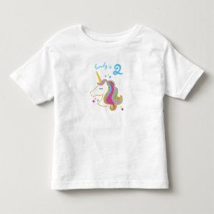 Pour Les Tous Petits T-shirt d'anniversaire de MagicalGirl de licorne
