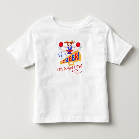 Pour Les Tous Petits T-shirt de cheer (Devant)