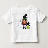 Pour Les Tous Petits T-shirt de copains de Halloween (Devant)