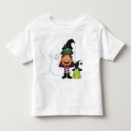 Pour Les Tous Petits T-shirt de copains de Halloween (Devant)