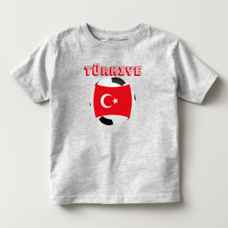 Pour Les Tous Petits T-shirt de football turc (Toddler's)