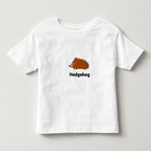 Pour Les Tous Petits T-shirt de hérisson (Devant)
