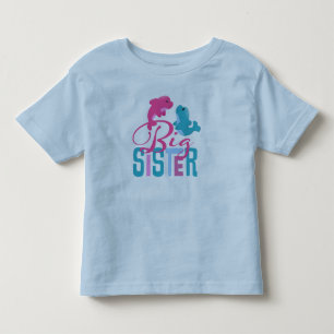 Pour Les Tous Petits T-shirt de la grande soeur Toddler Ringer